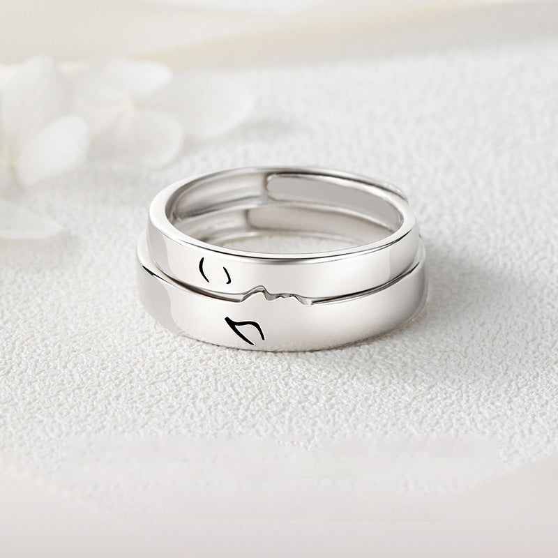 Infinity ring i sterling sølv - justerbar kjærlighetsgave