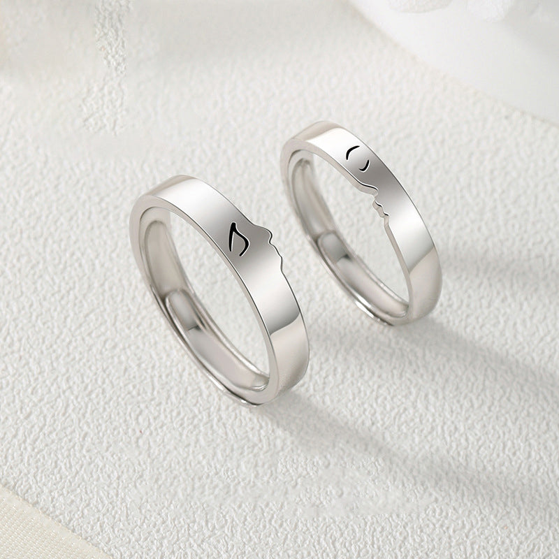 Infinity ring i sterling sølv - justerbar kjærlighetsgave