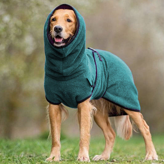 Selespenne hundeklær – tørk & varm din hund raskt